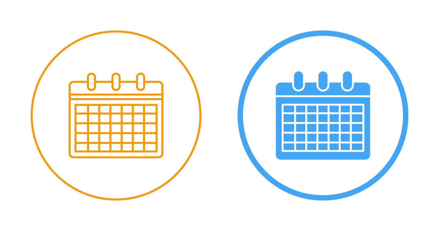 Calendar Vector Icon