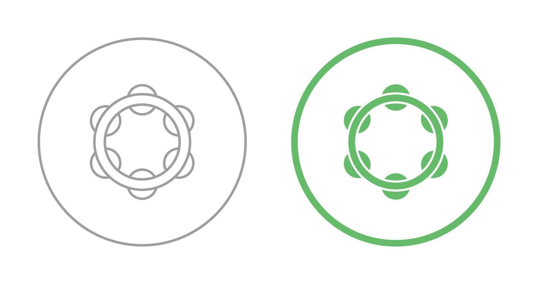 Tambourine Vector Icon