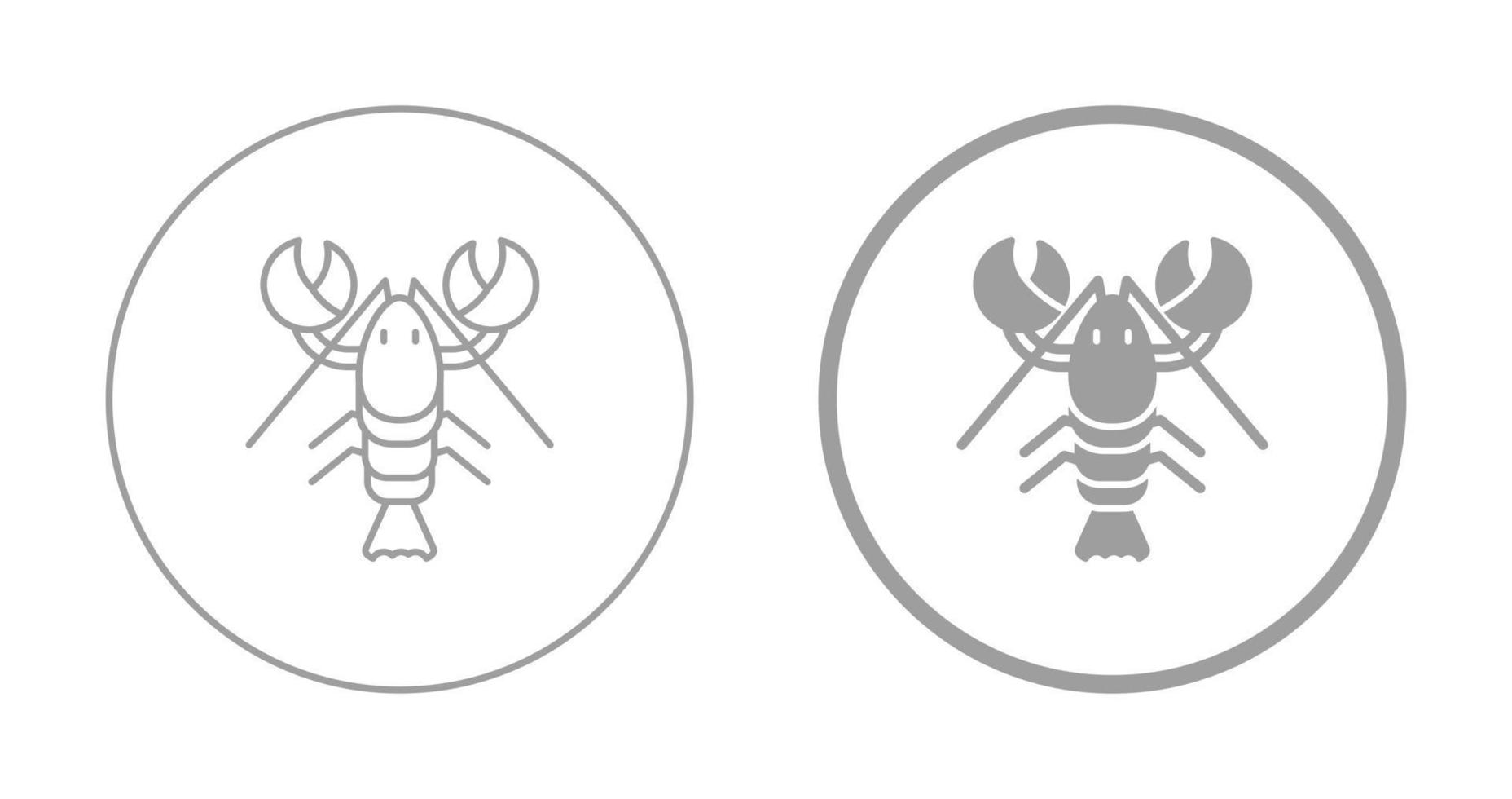 Lobster Vector Icon