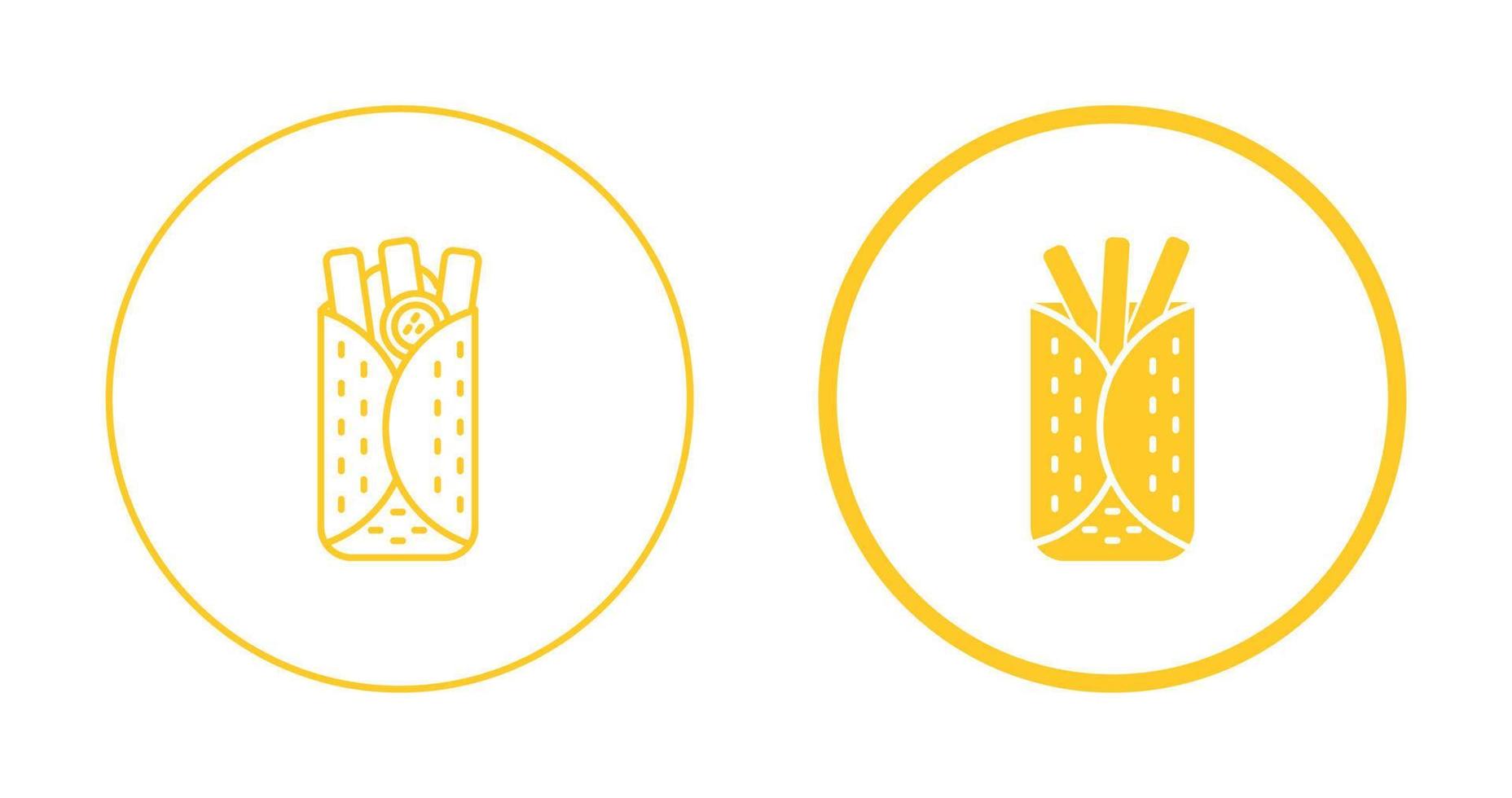 Fajita Vector Icon