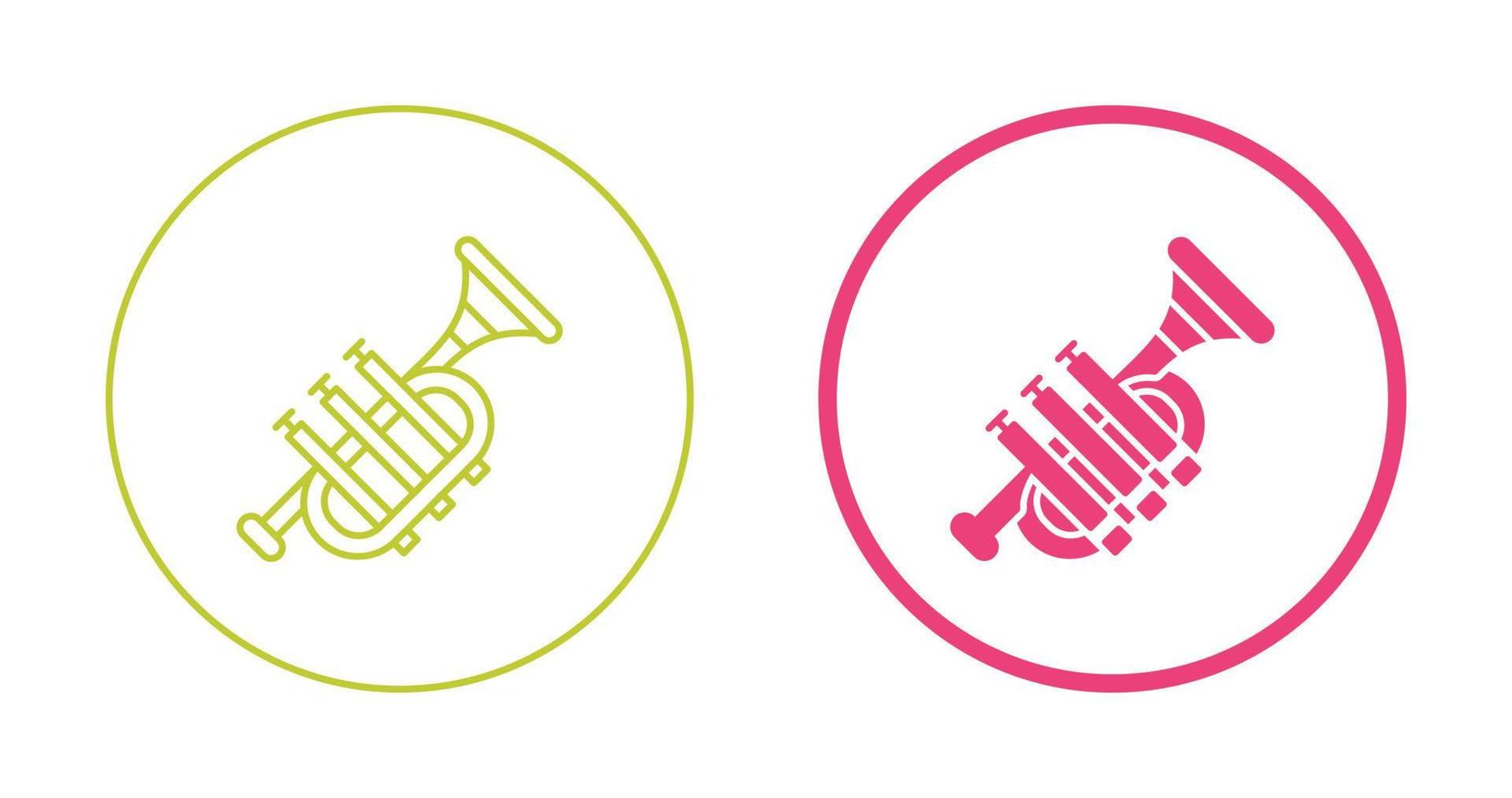 Trumpets Vector Icon