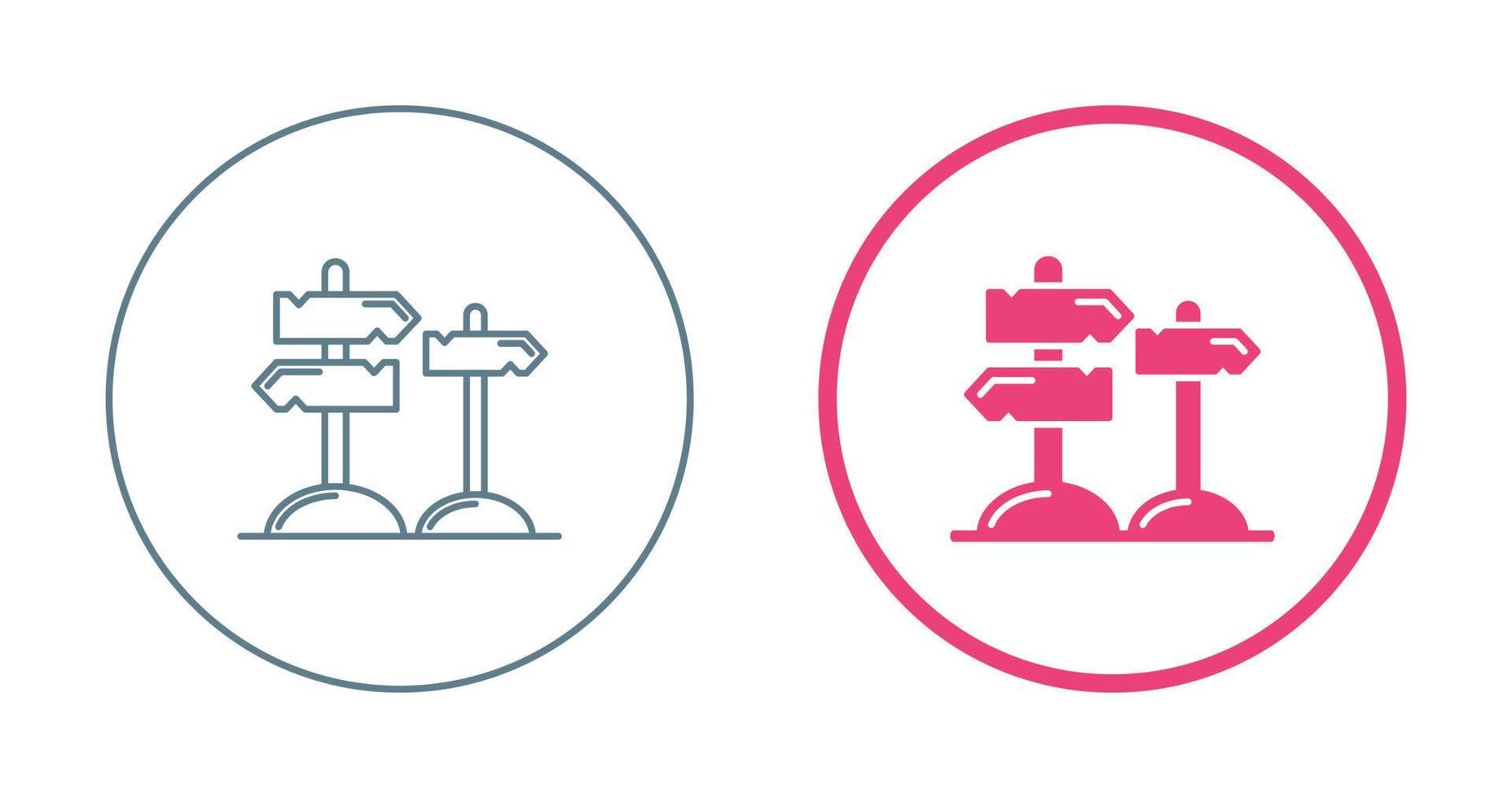 Directions Vector Icon