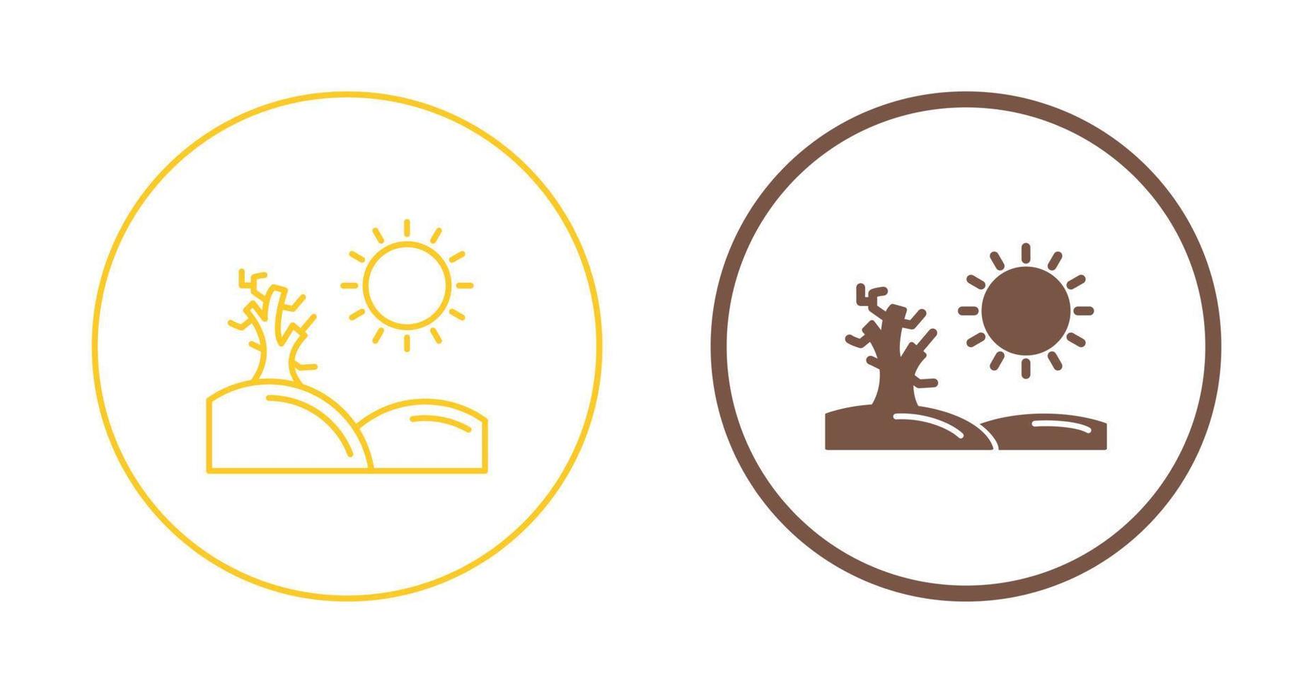 Desert Vector Icon