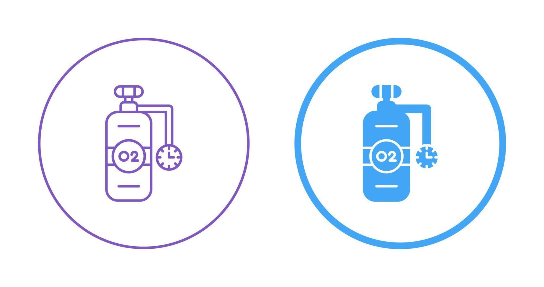 Oxygen Tank Vector Icon