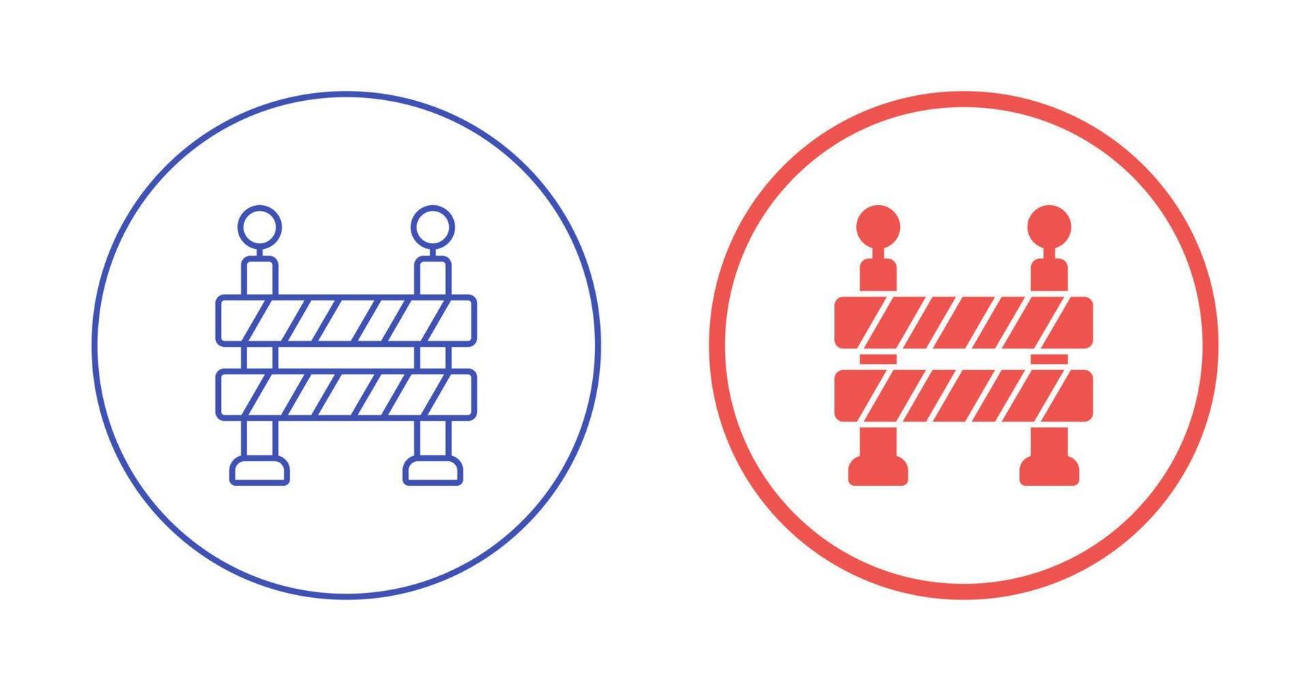 Barrier Vector Icon