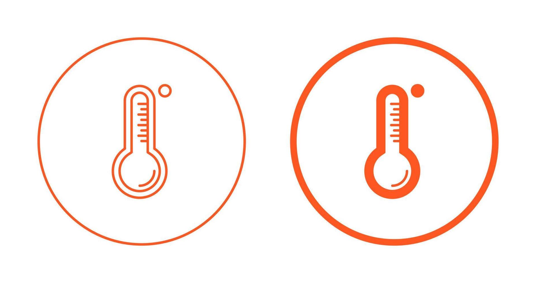 Thermometer Vector Icon