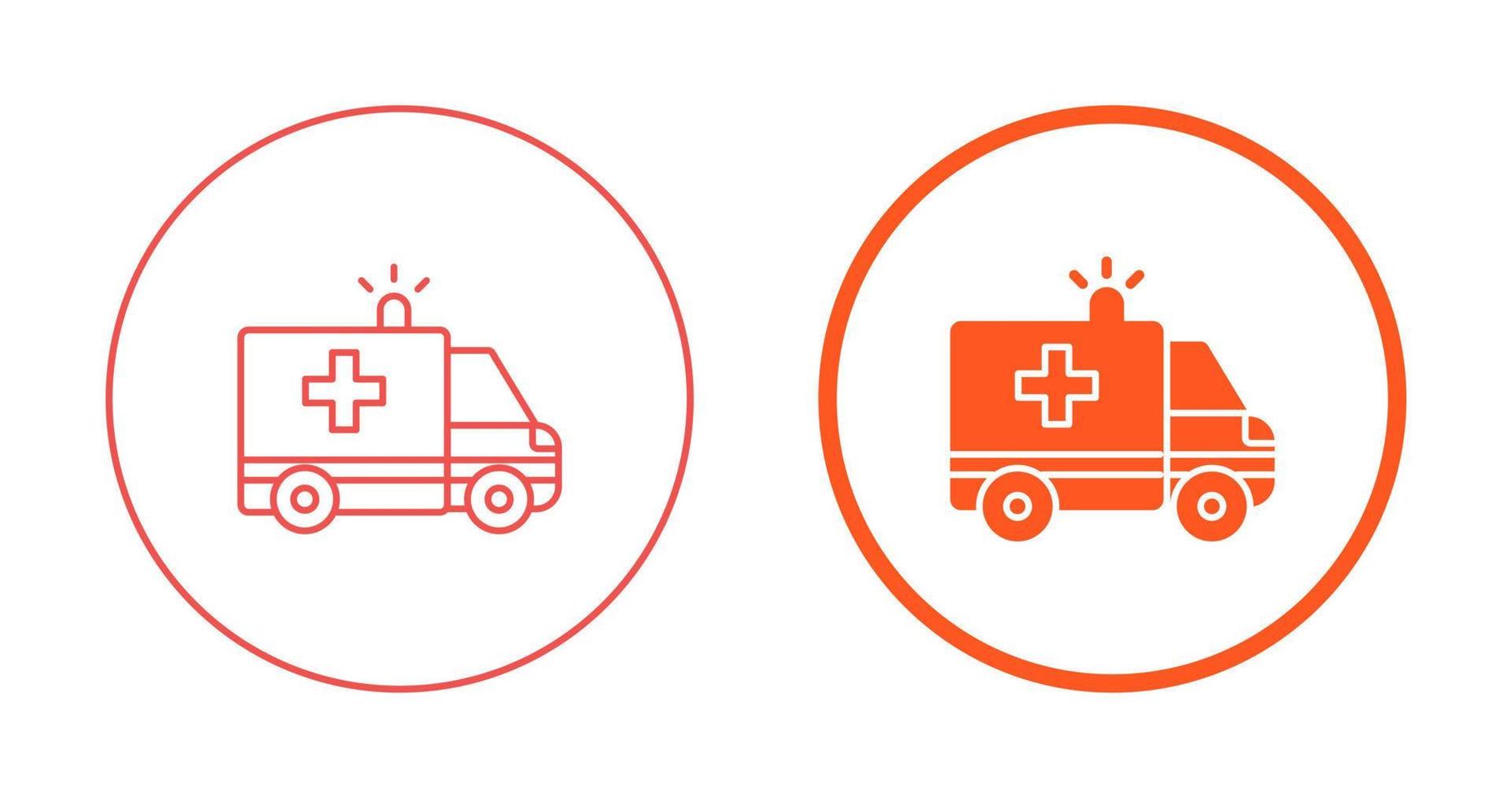 Ambulance Vector Icon