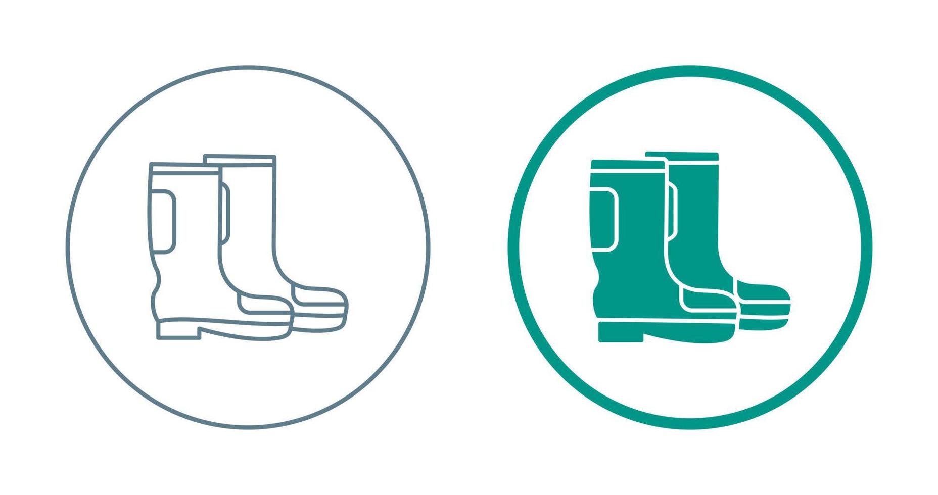 Rain Boots Vector Icon