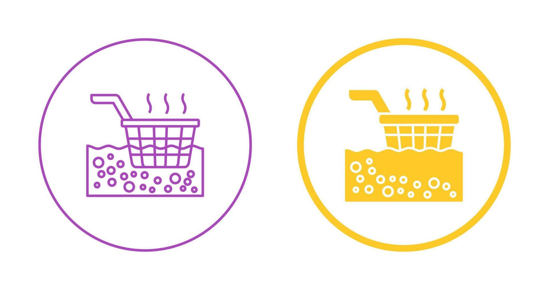 Deep Fryer Vector Icon