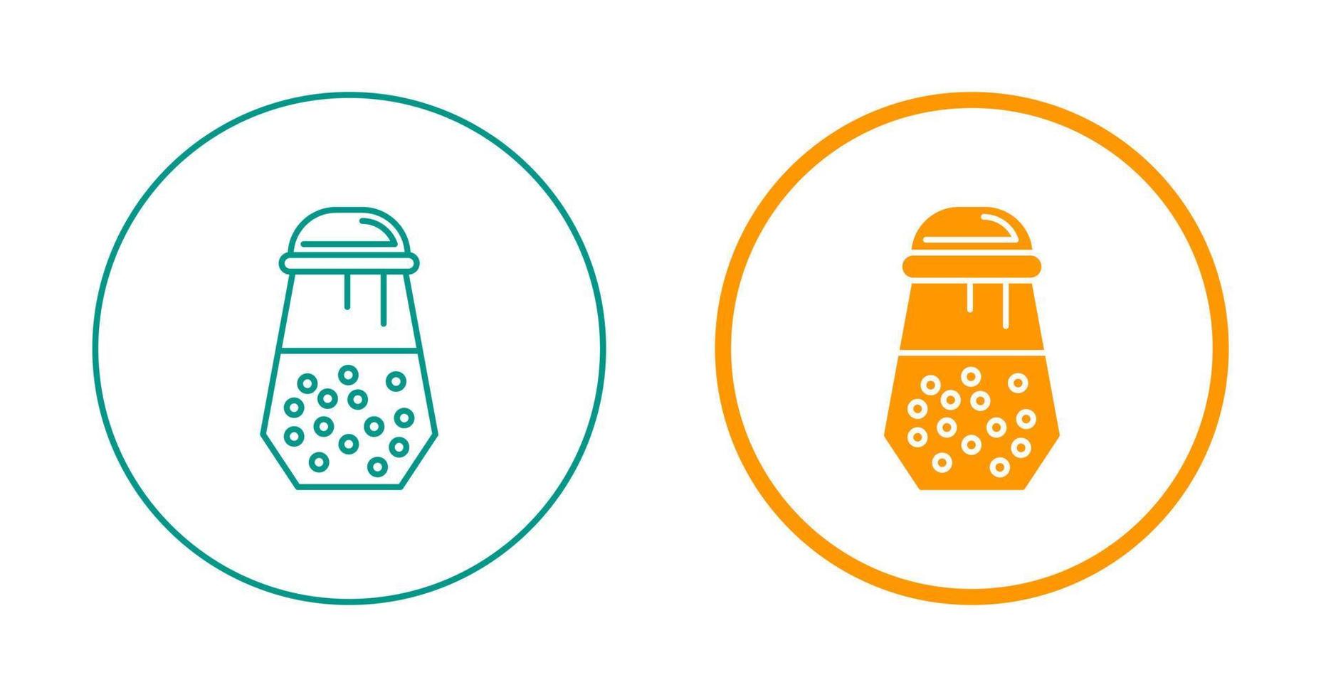 Salt Shaker Vector Icon