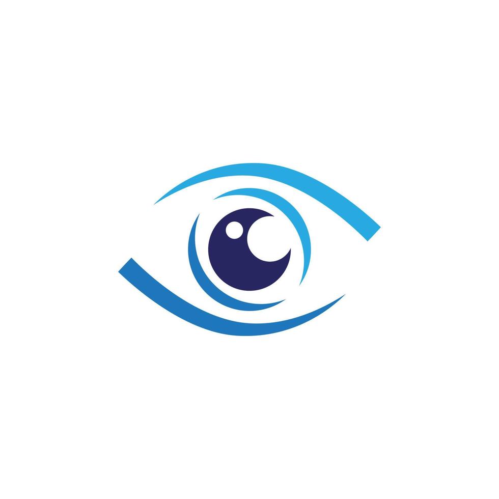 Eye Care vector logo design