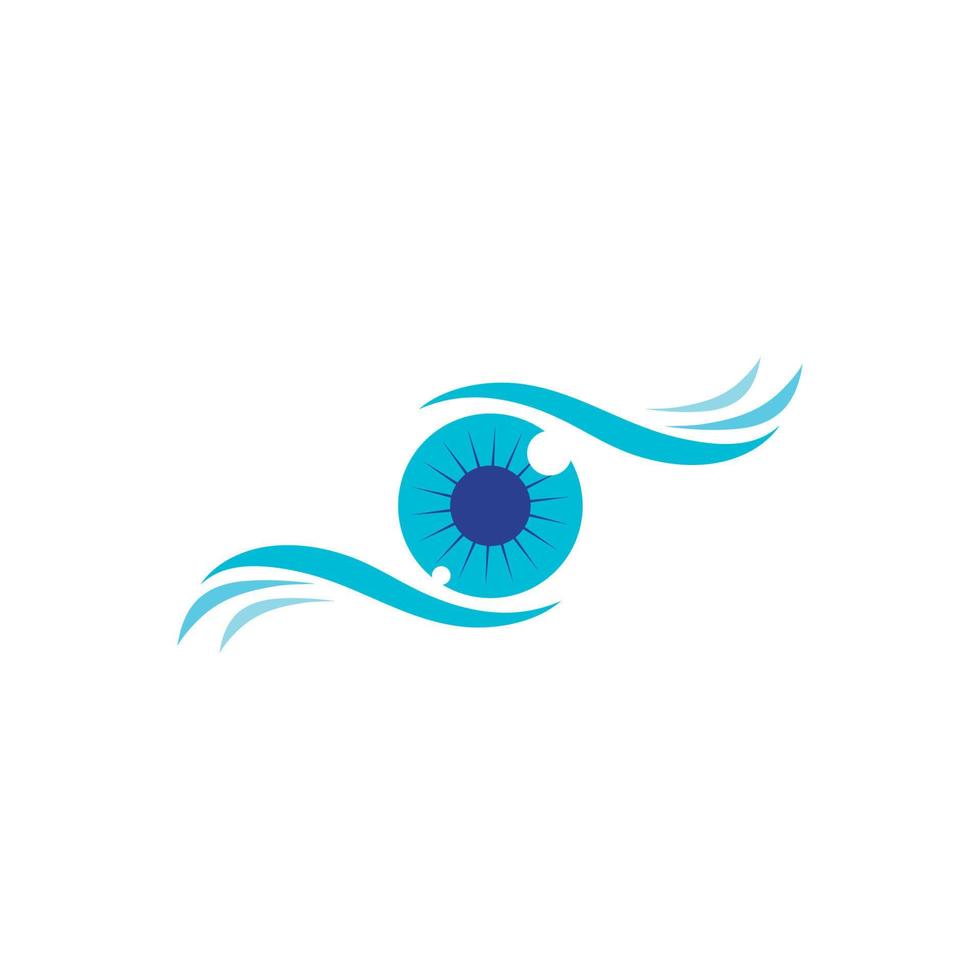 Eye Care vector logo design