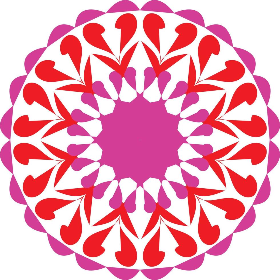 Beautiful mandala vector design