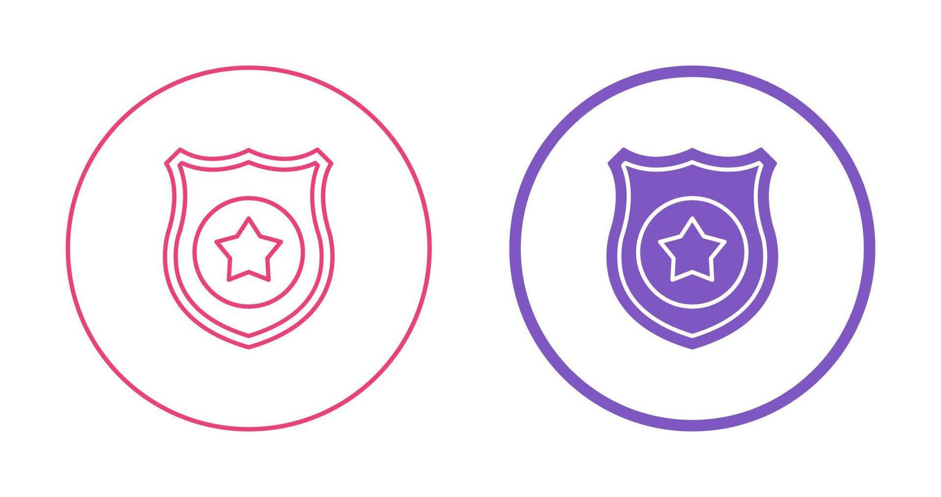 Police Shield Vector Icon