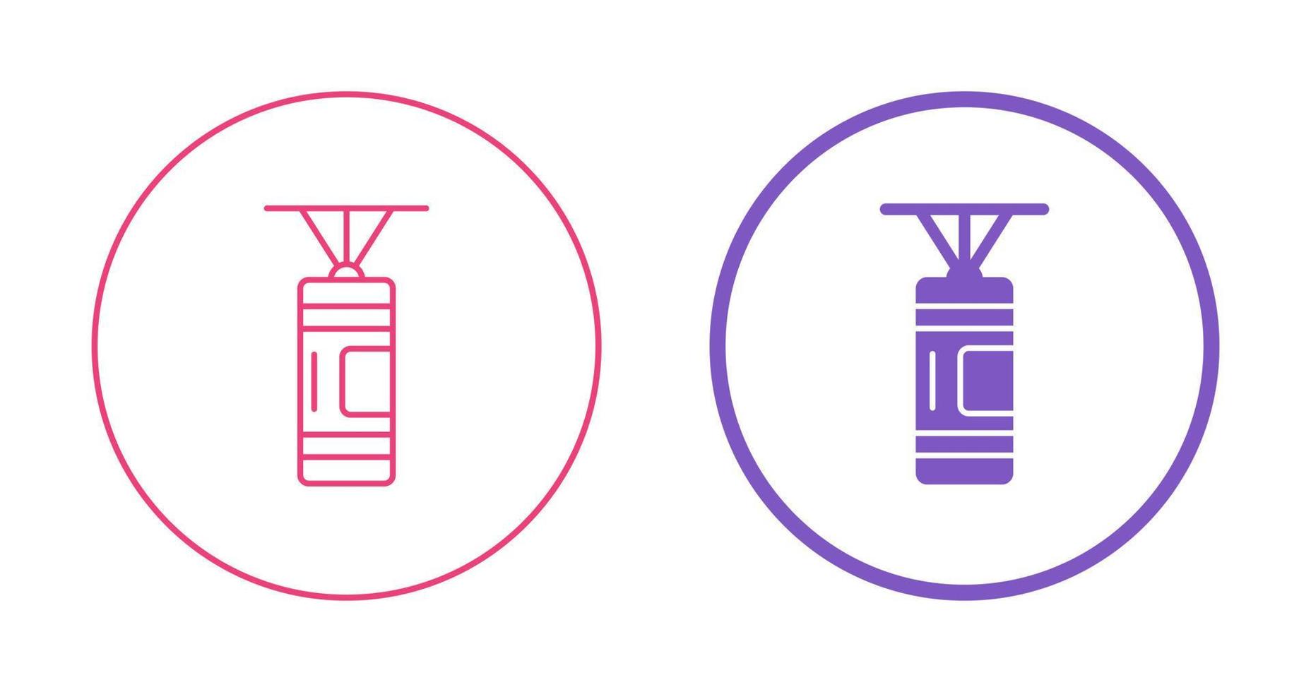 Punching Bag Vector Icon