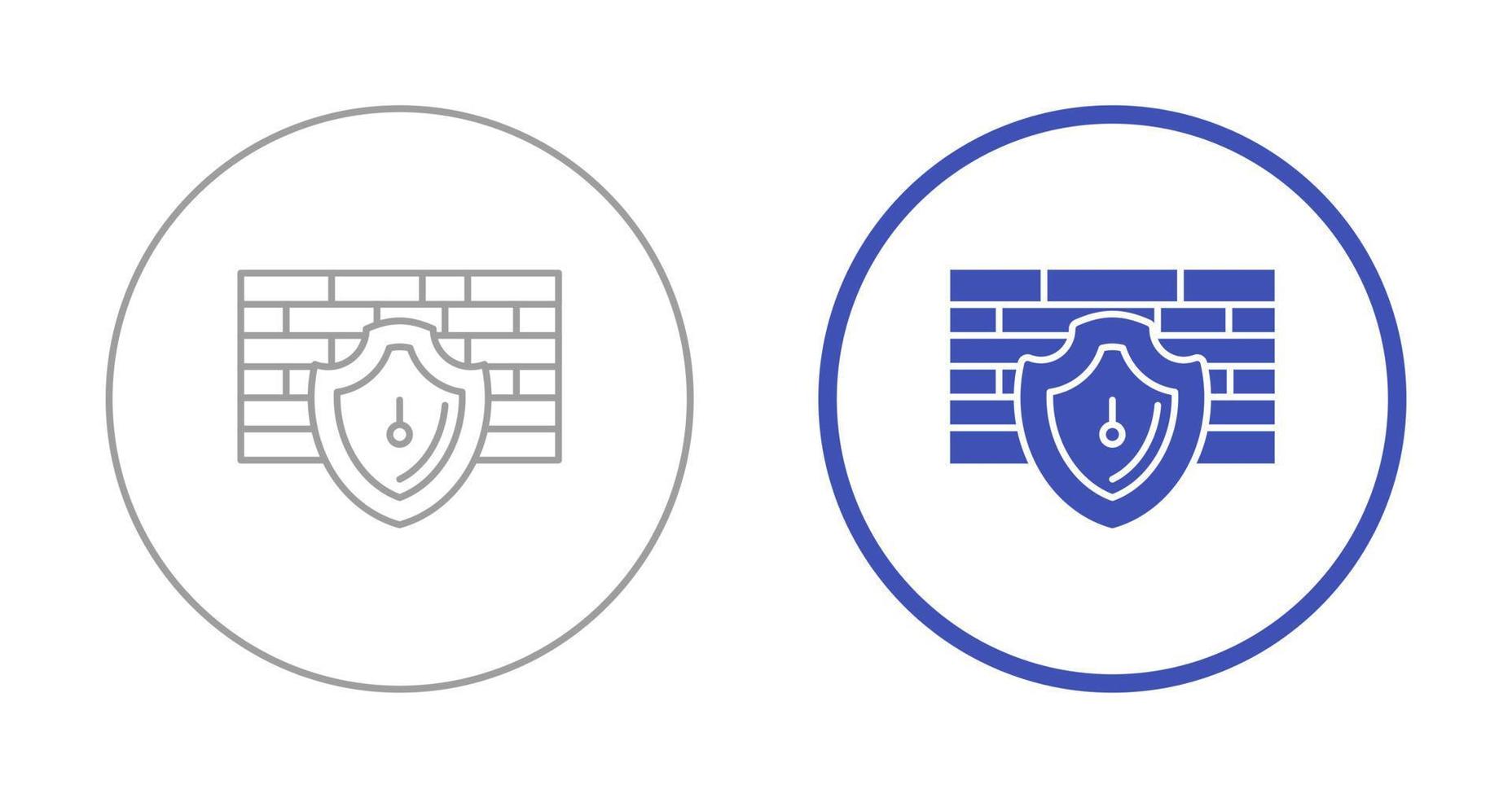 Firewall Vector Icon
