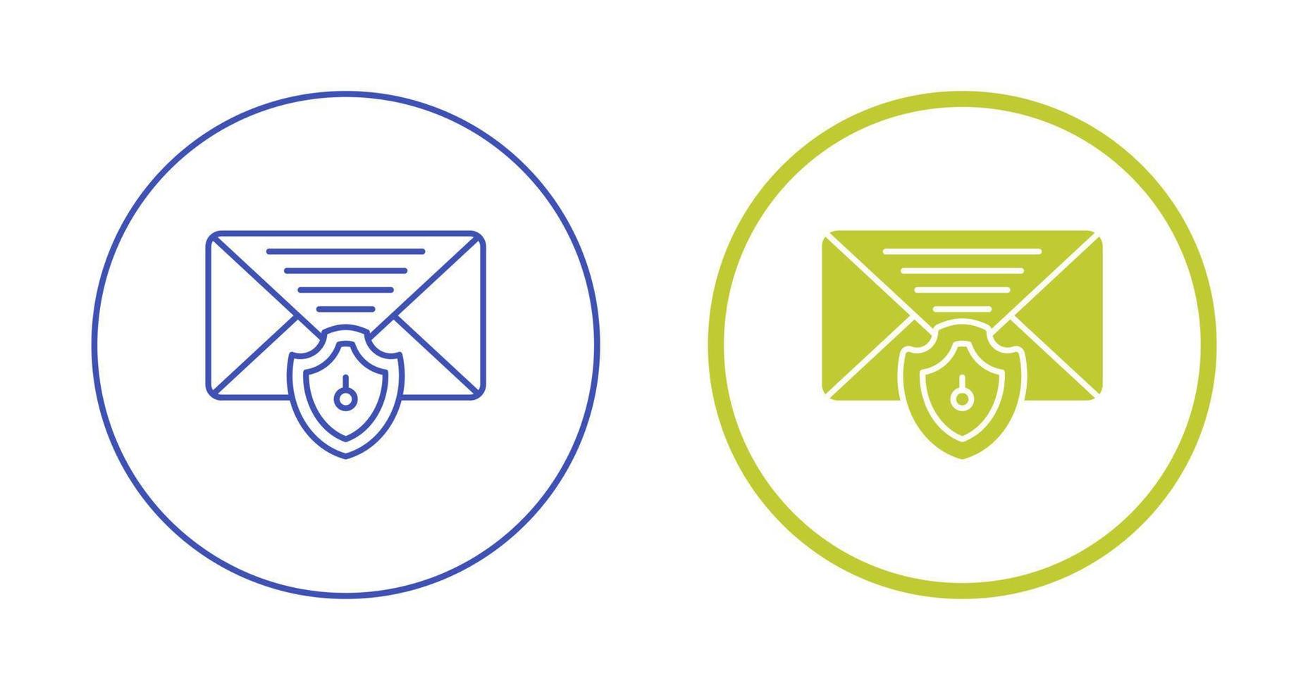 Mail Protection Vector Icon