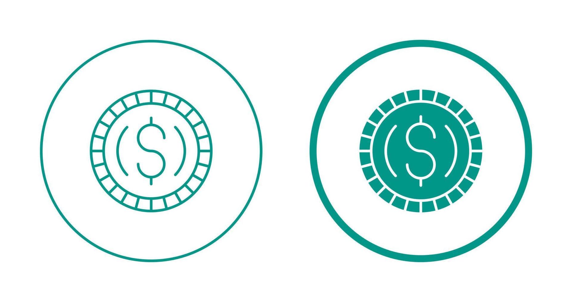 Coin Vector Icon