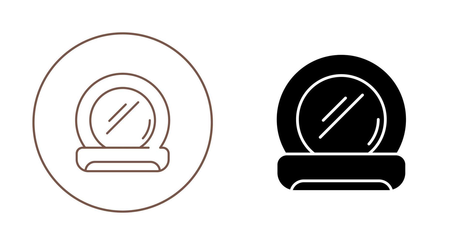 Pocket Mirror Vector Icon