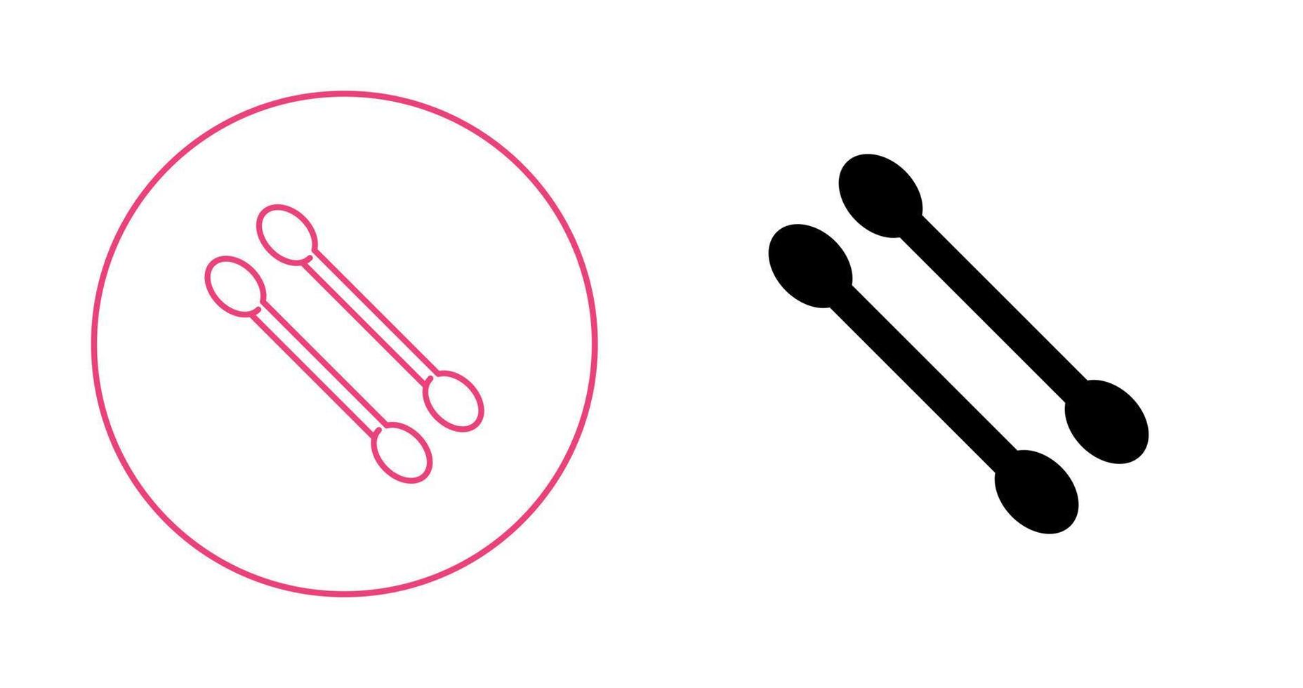 Cotton Bud Vector Icon