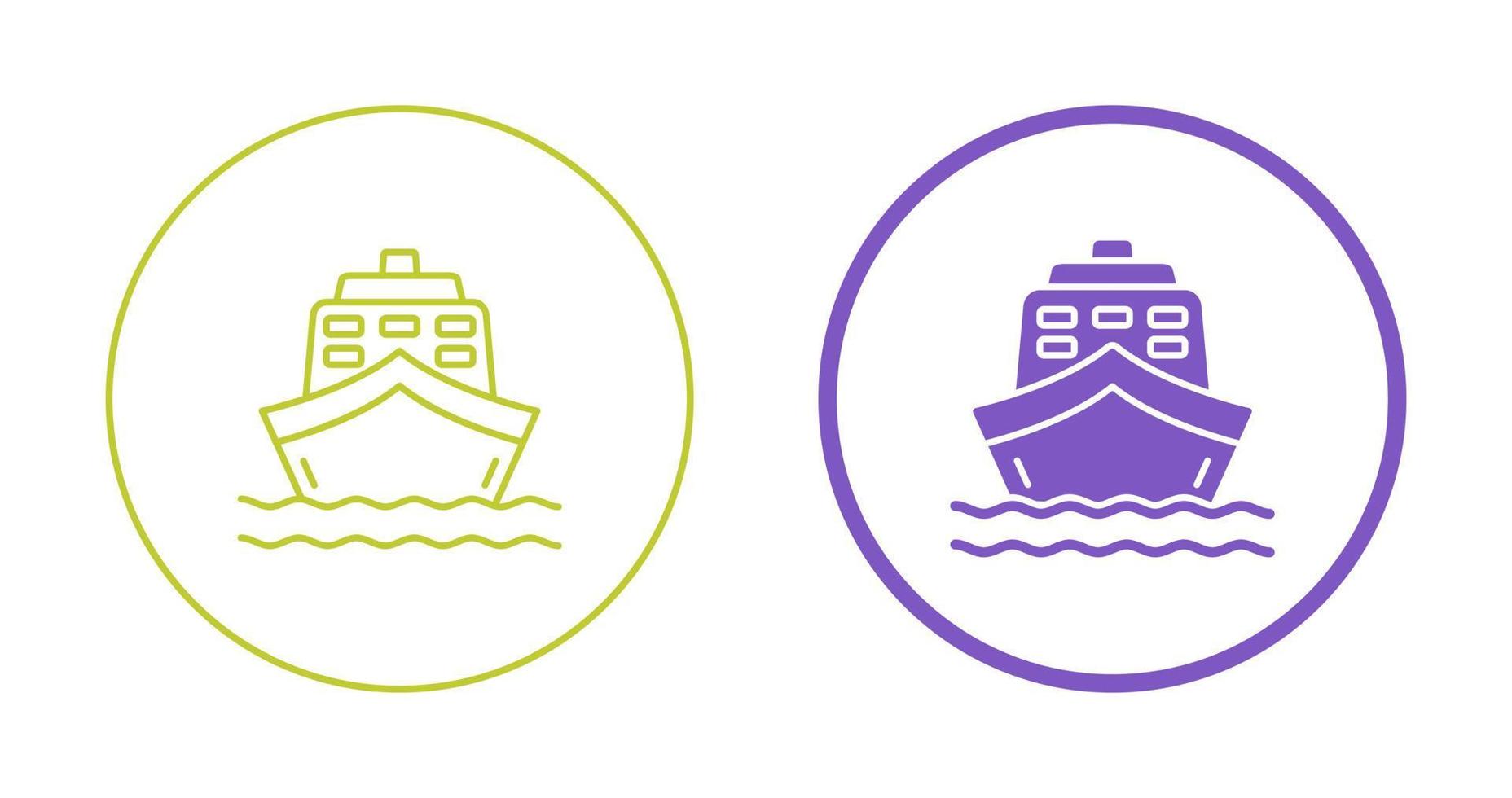 Ship Vector Icon