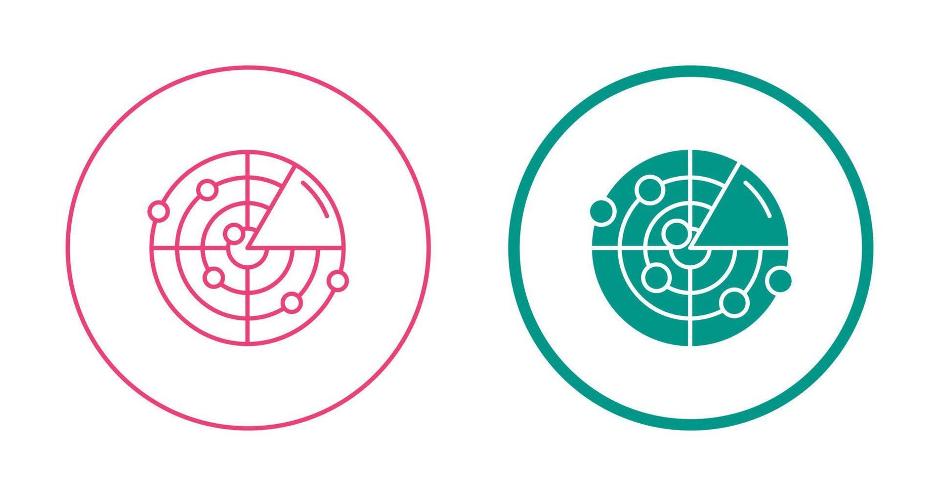 Radar Vector Icon