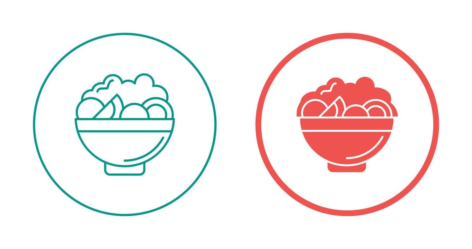 Salad Vector Icon