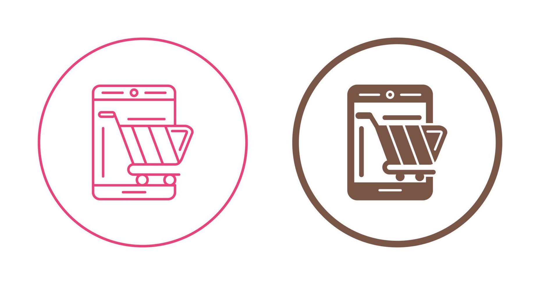 Online Shopping Vector Icon