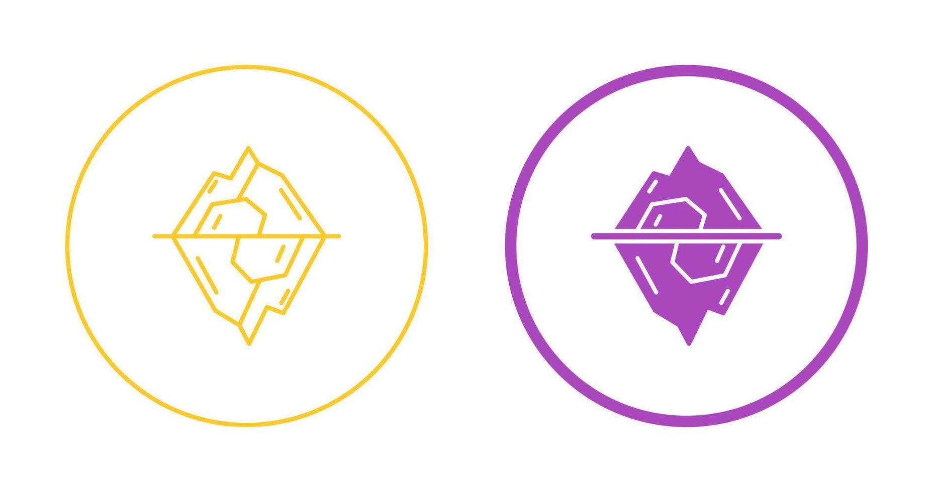 Iceberg Vector Icon