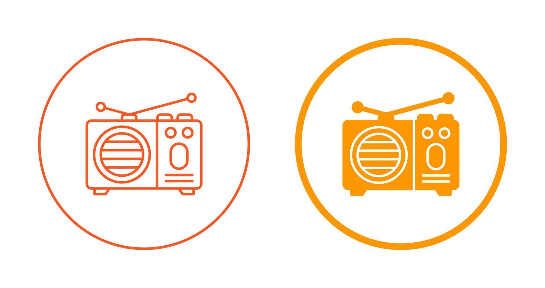 Radio Vector Icon