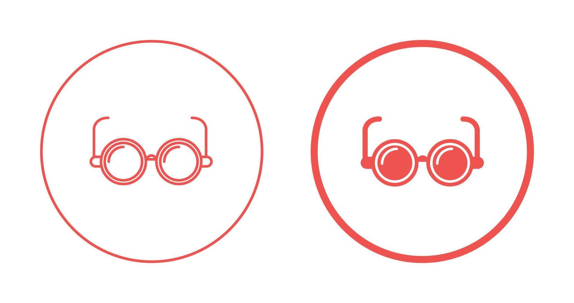 Eyeglasses Vector Icon