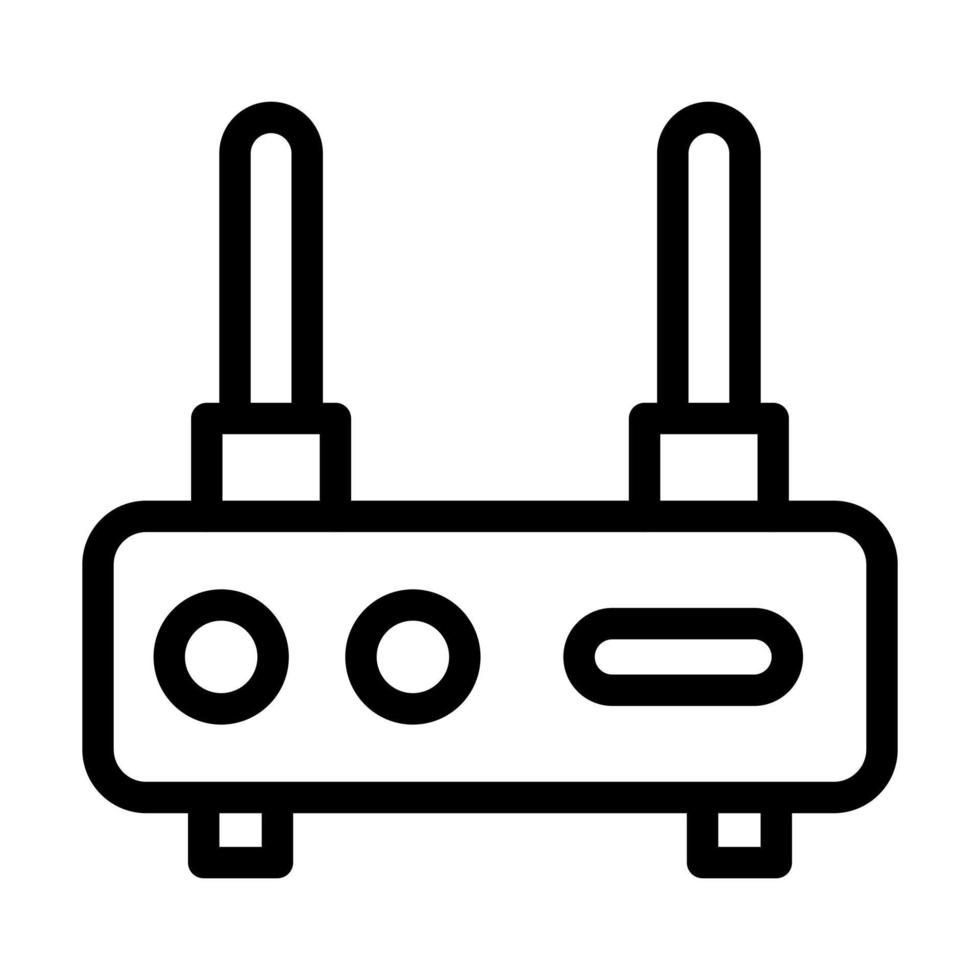 Modem Icon Design vector