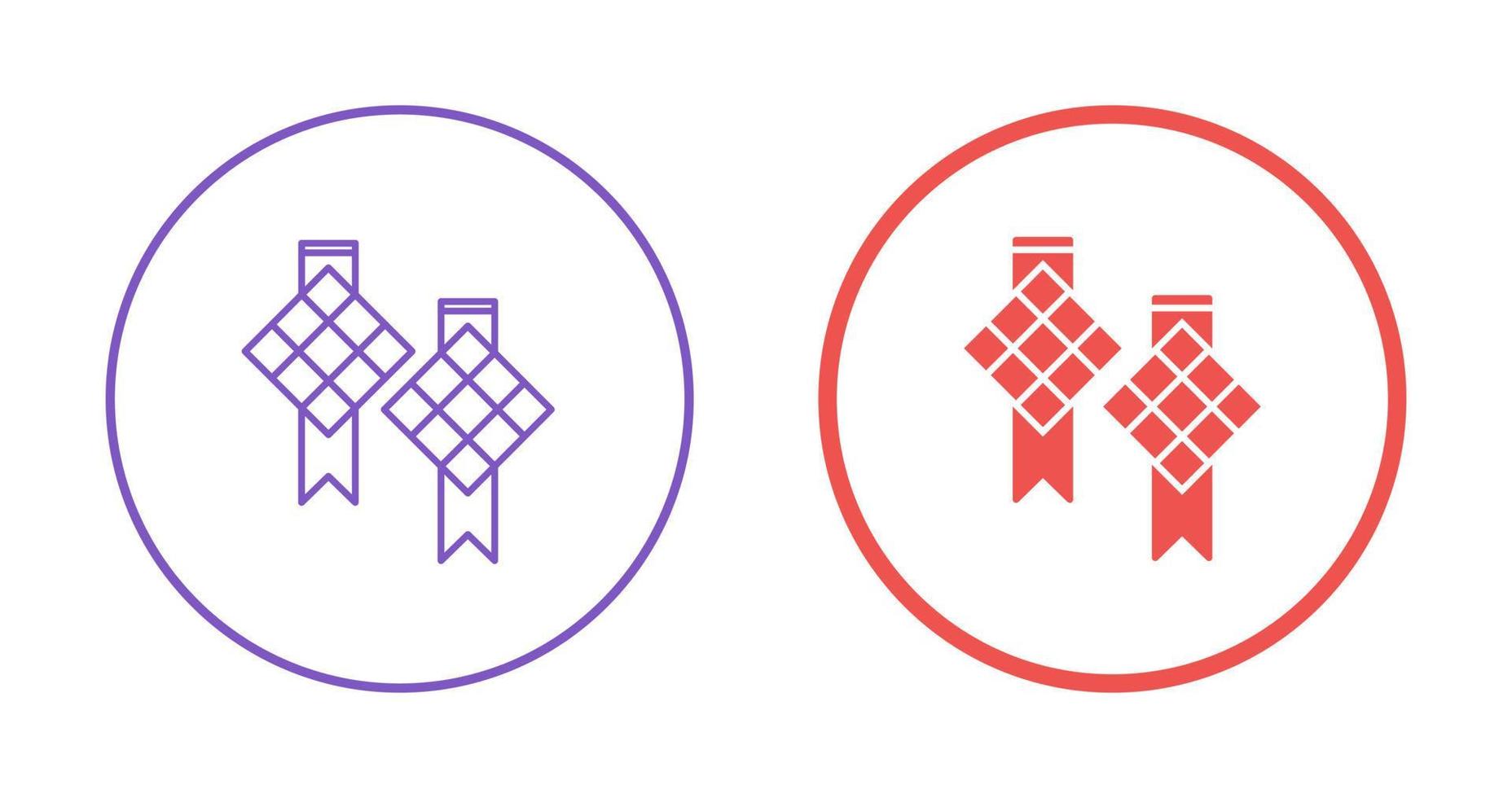 Ketupat Vector Icon