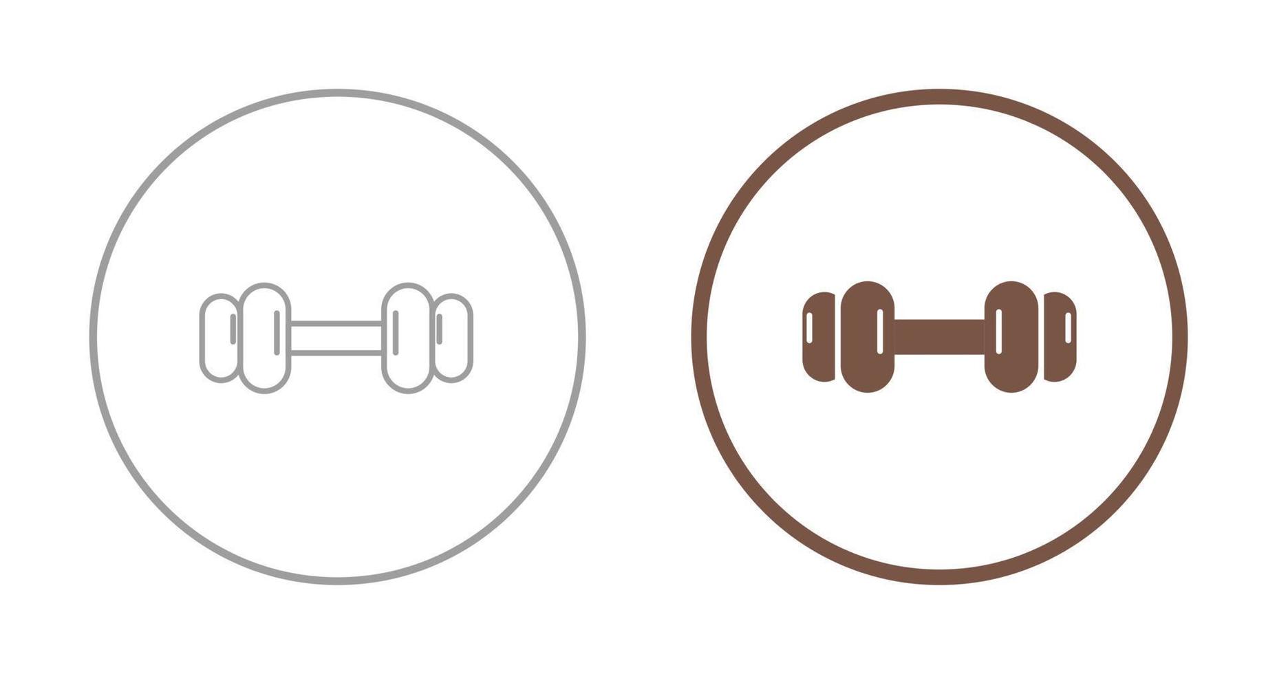 Dumbbells Vector Icon