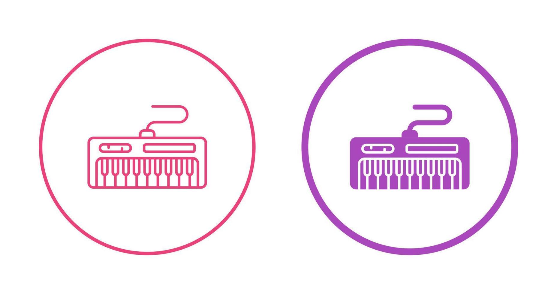 Piano Vector Icon