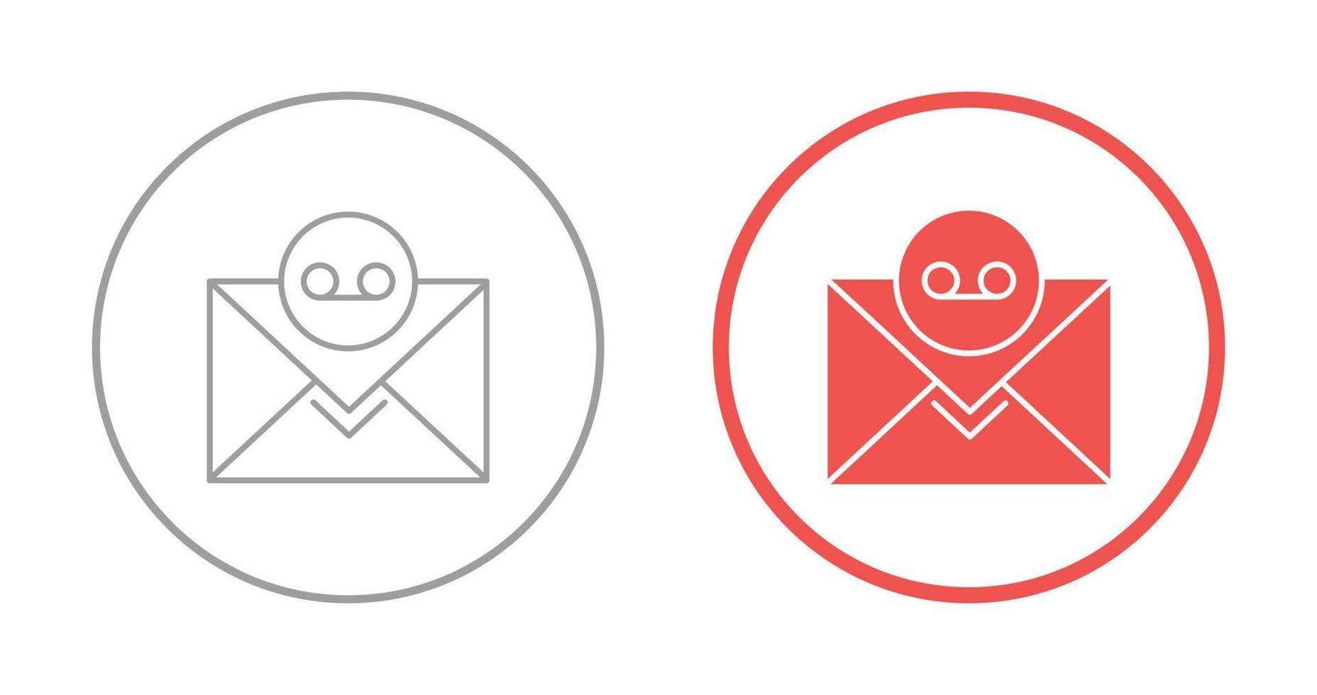 Voice Mail Vector Icon