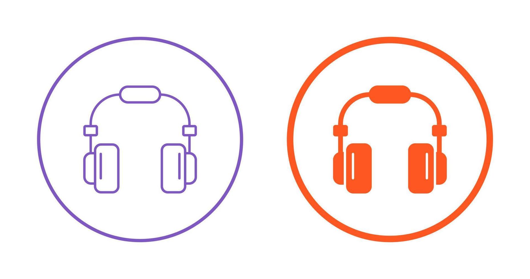 Headphone Vector Icon