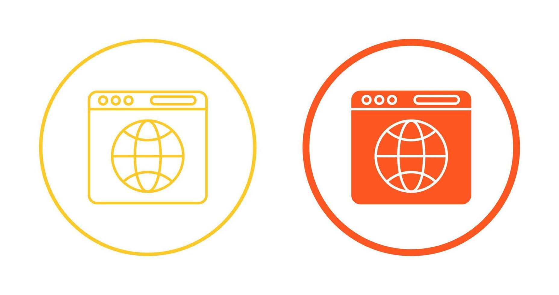 Browser Vector Icon