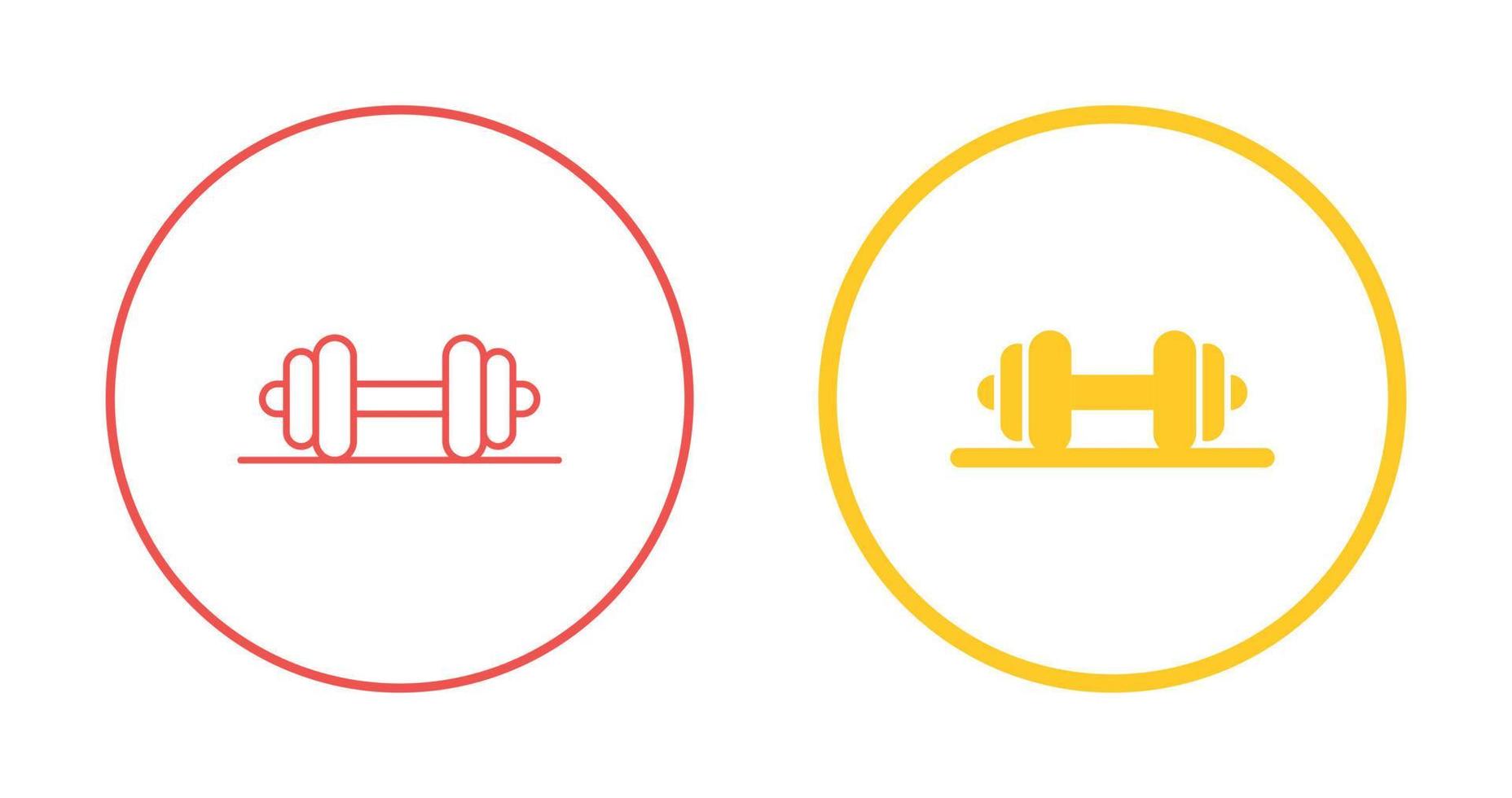 Dumbbell Vector Icon