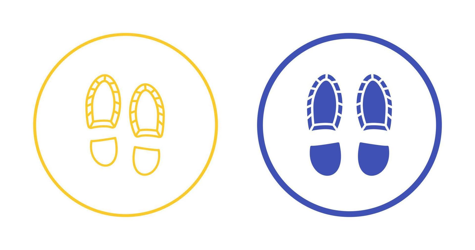 Footprint Vector Icon