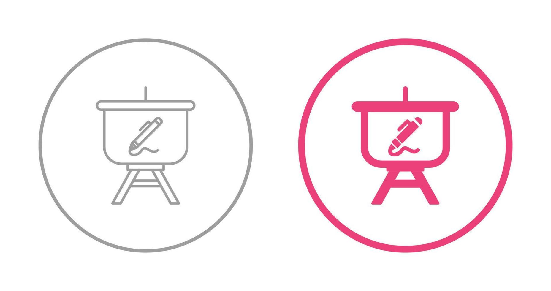 Education Presentation Vector Icon
