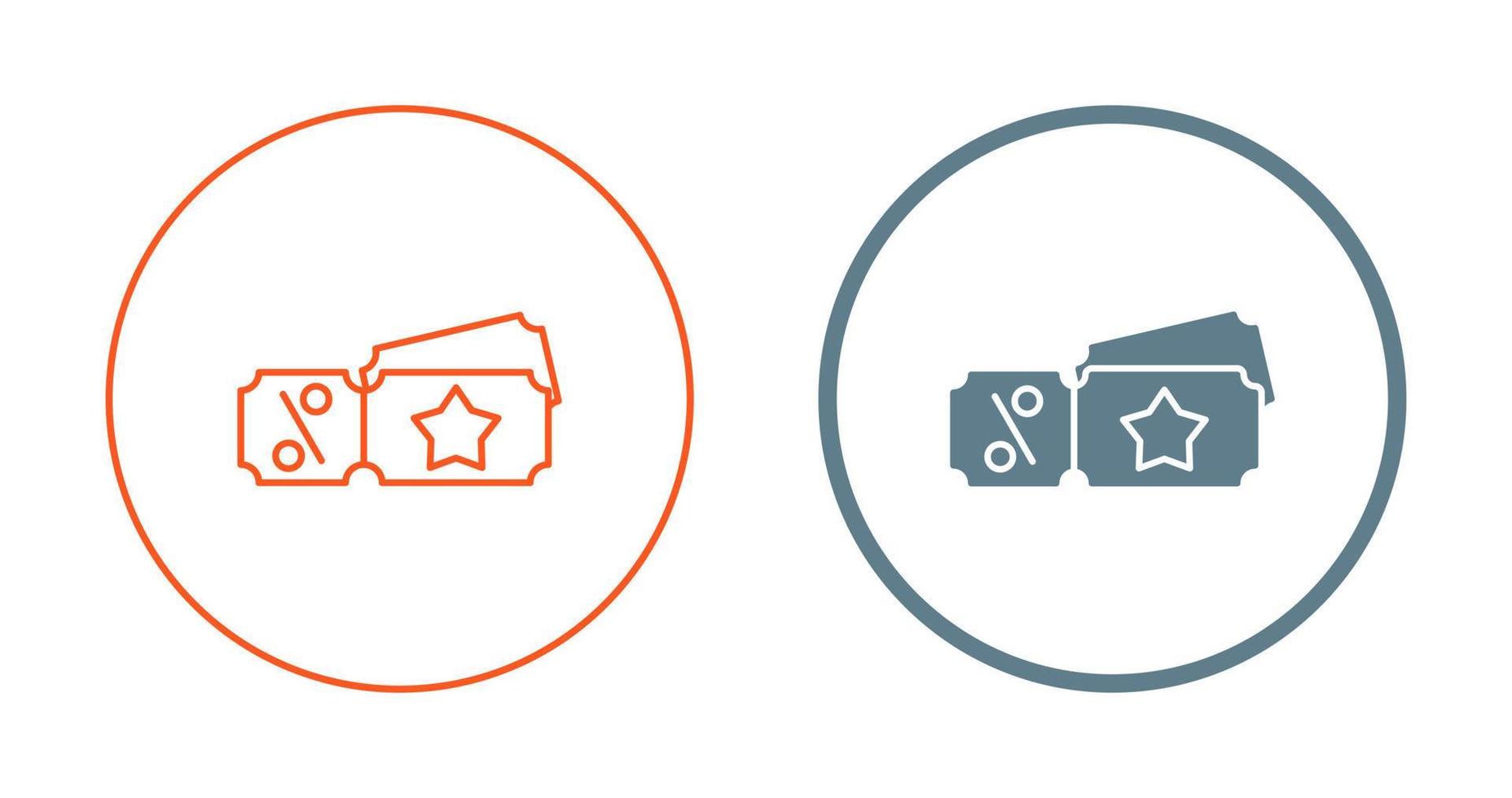 Discount Voucher Vector Icon