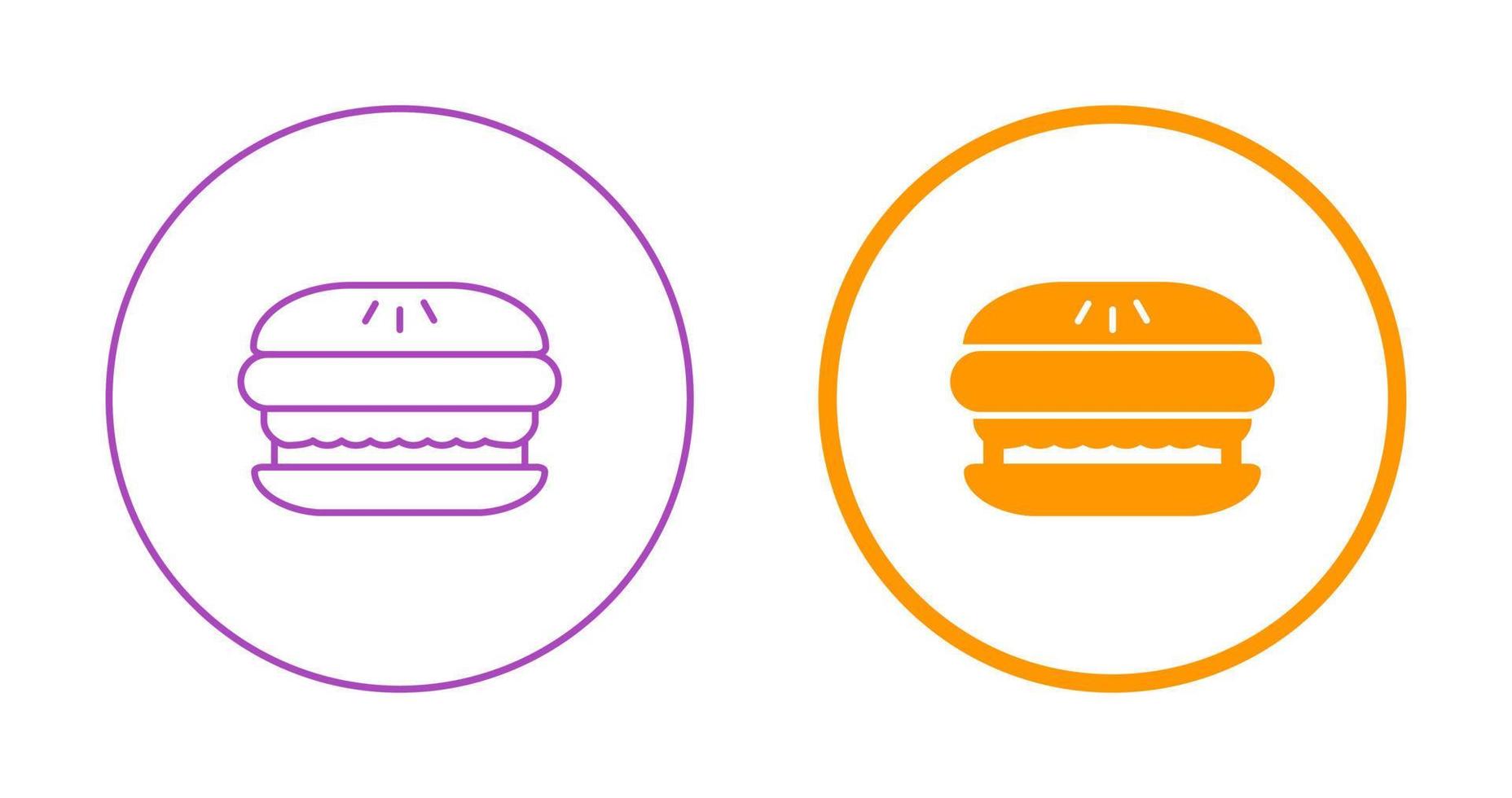 Hamburger Vector Icon