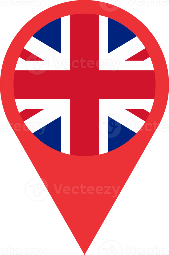 England flag pin map location png