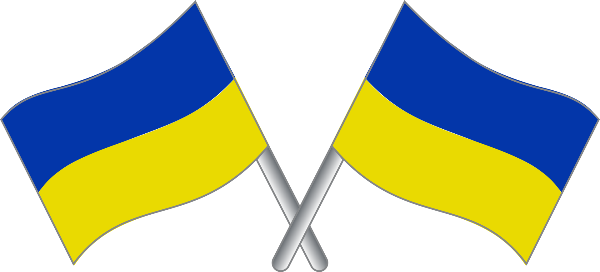 Ucrania bandera icono png