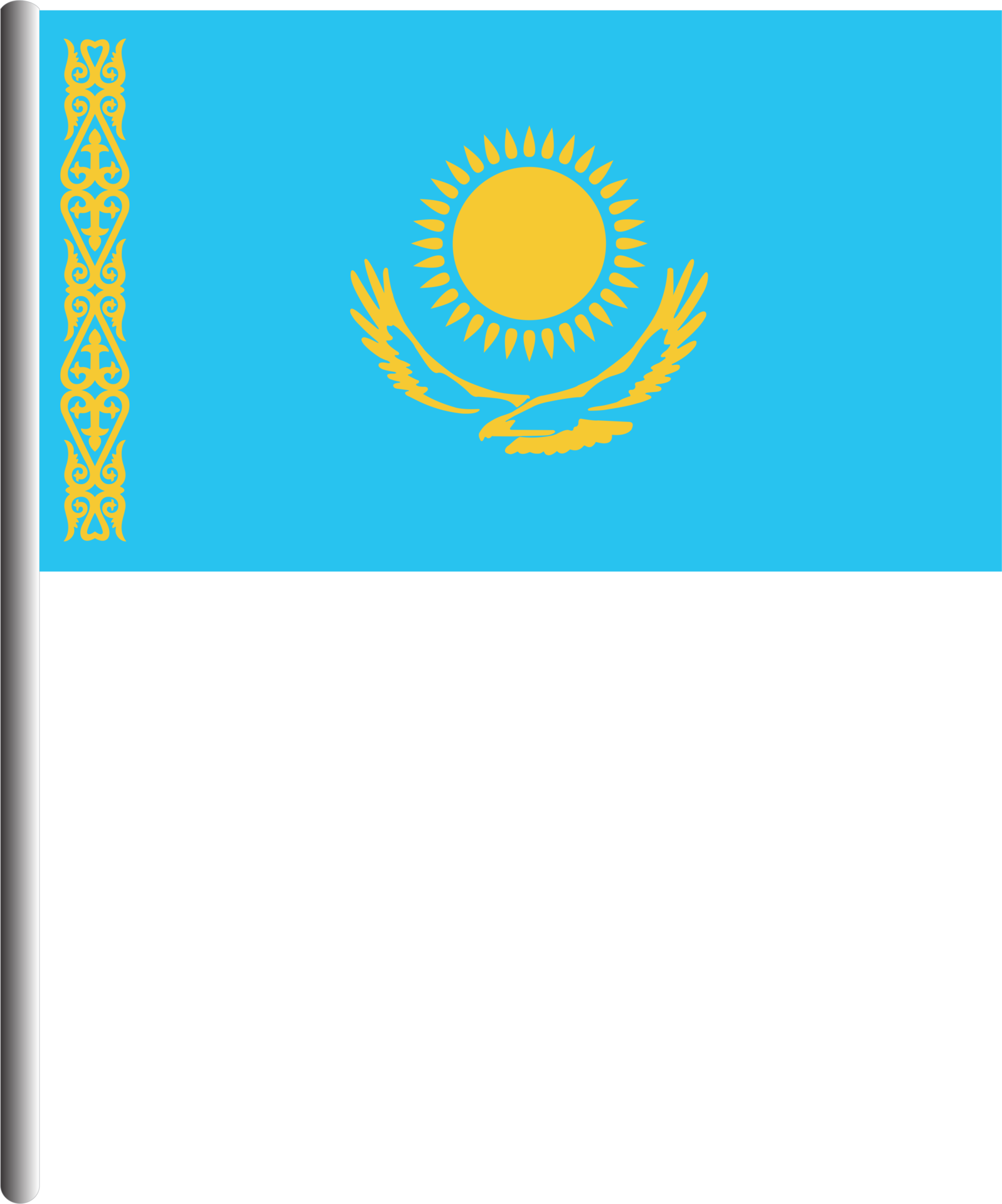 Kazakhstan flag icon PNG 22109631 PNG