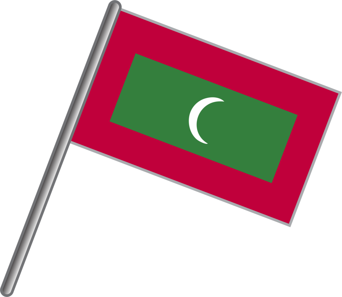 Maldives flag PNG