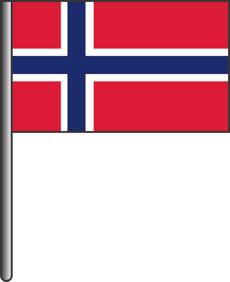 Norge flagga ikon png