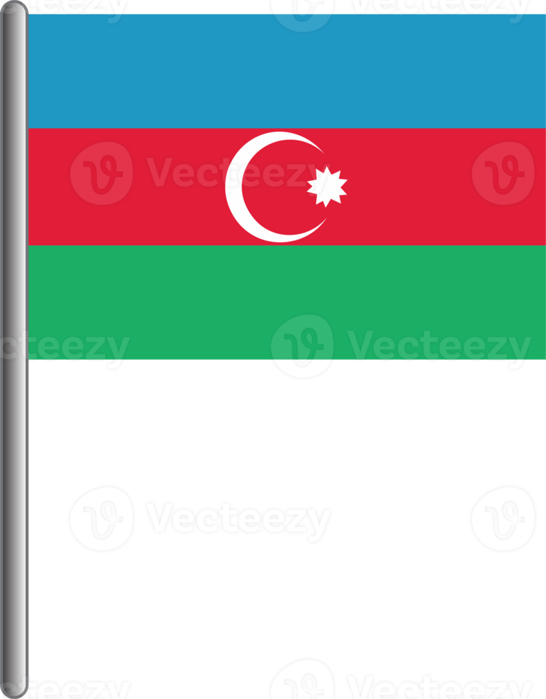 Azerbaijan flag PNG