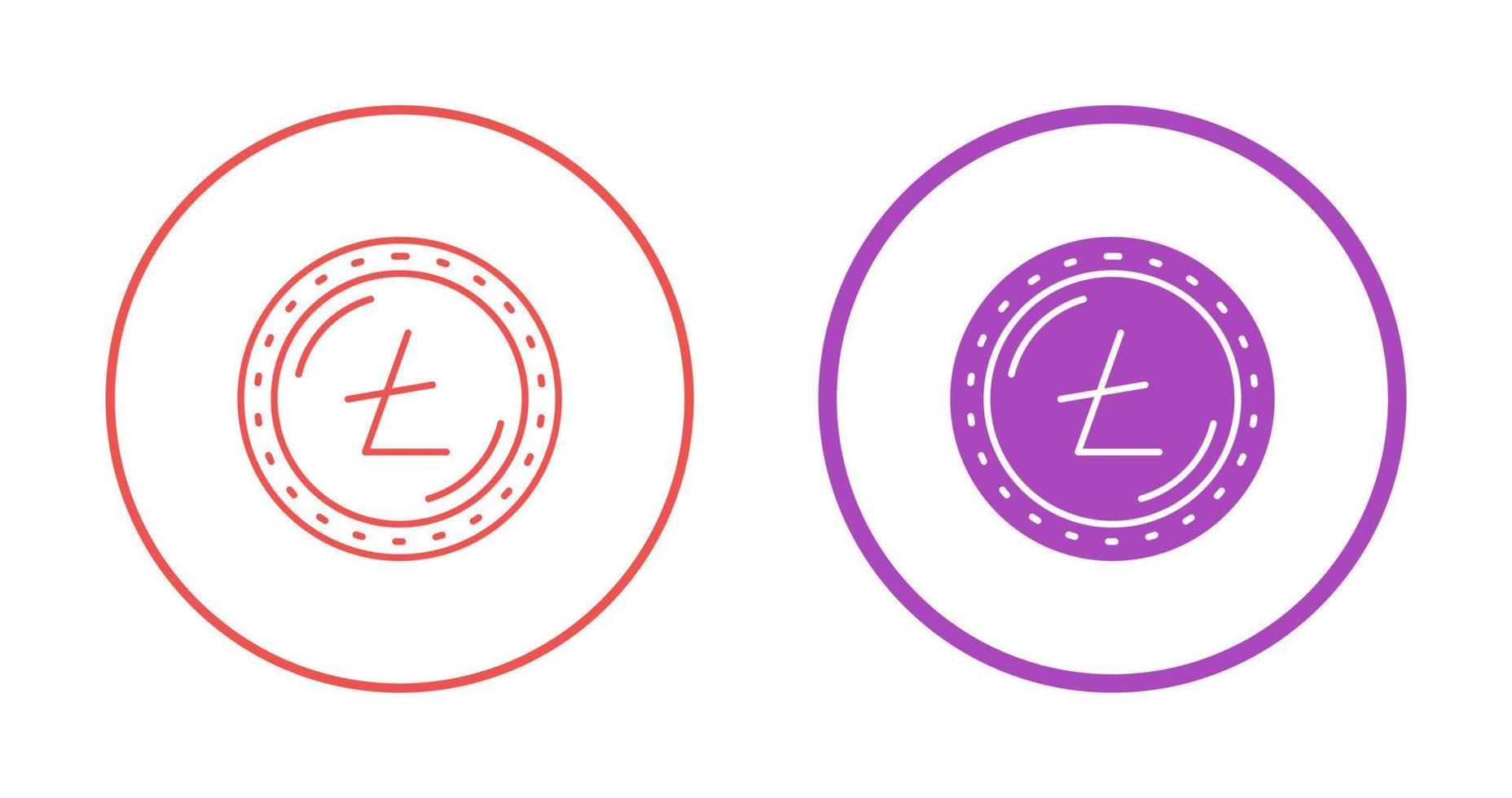Litecoin Currency Vector Icon
